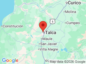 Map of Site Report: Talca, Chile
